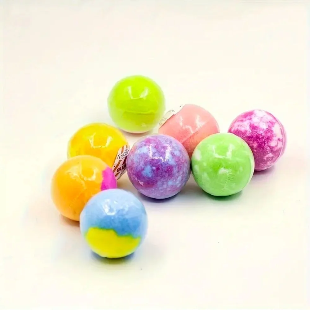 Bath bombs with surprise toy inside 4 piece bundle NWT